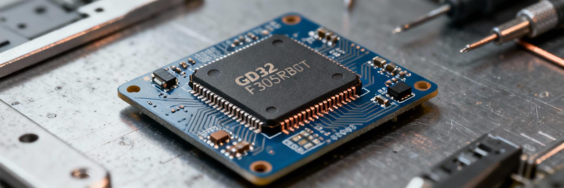GD32F305RBT6 MCU Architecture and Pinout Diagram