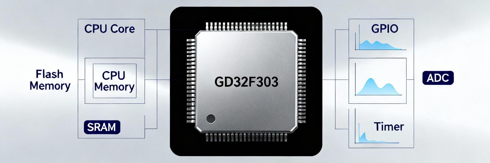GD32F303ZKT6 Architecture Diagram