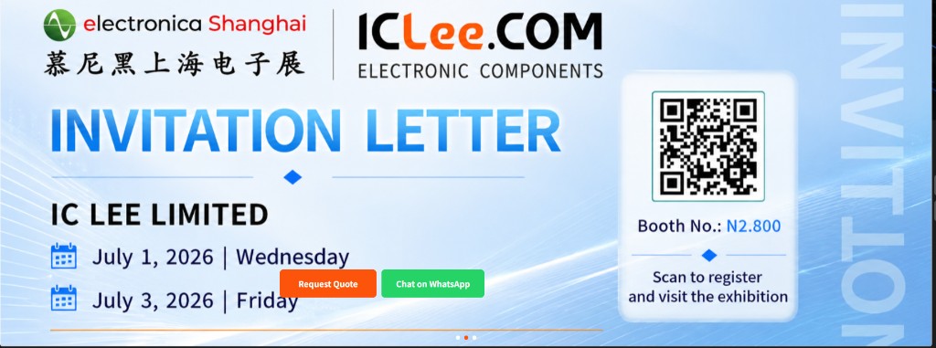 IC LEE LIMITED at electronica China 2026 &mdash; Booth N2.800